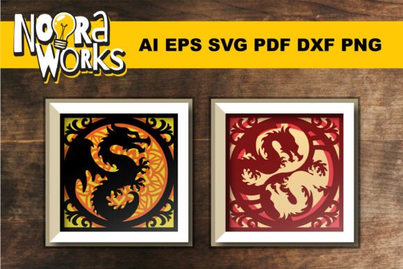 3D Dragon Shadow Box SVG: A Creative DIY Solution for Stunning Decor and Thoughtful Gifts