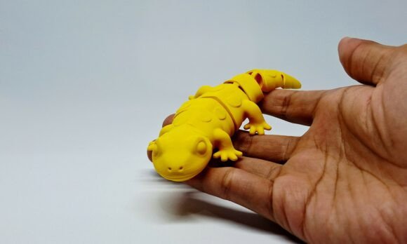 Cute Salamander 3D Printable Figurine STL