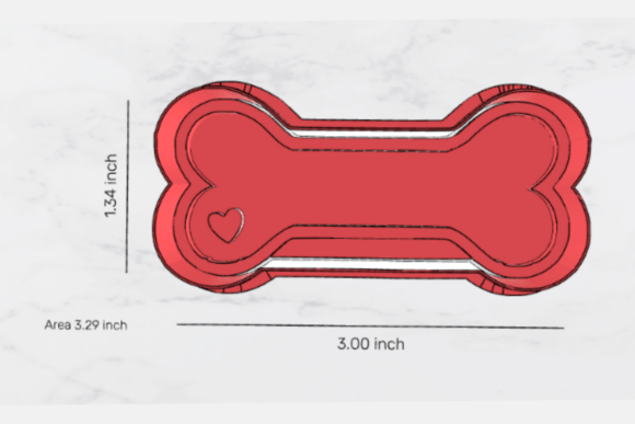 Dog Bone Cookie Cutter 3D Print: A Practical Tool for Bakers and Dog Lovers
