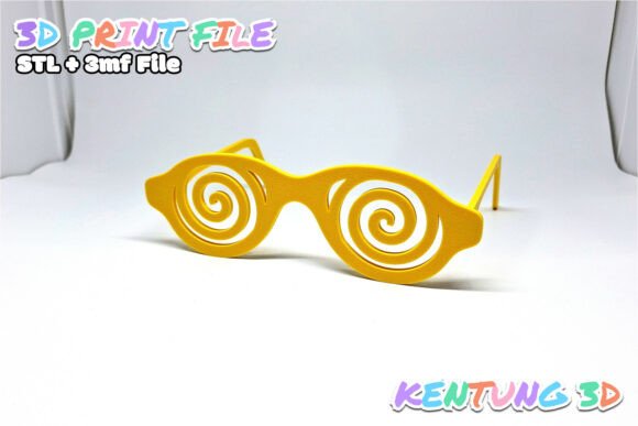 Funny Party Spiral Glasses 3D