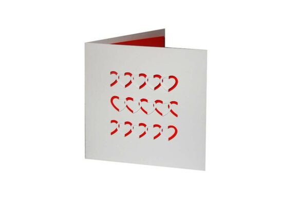 Love Hearts 3D Fold and Tuck Card SVG: A Practical Choice for Creative Paper Crafting