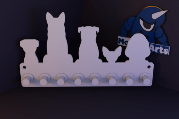 Pet Keyring for 3D Printing: A Fusion of Function and Emotional Design