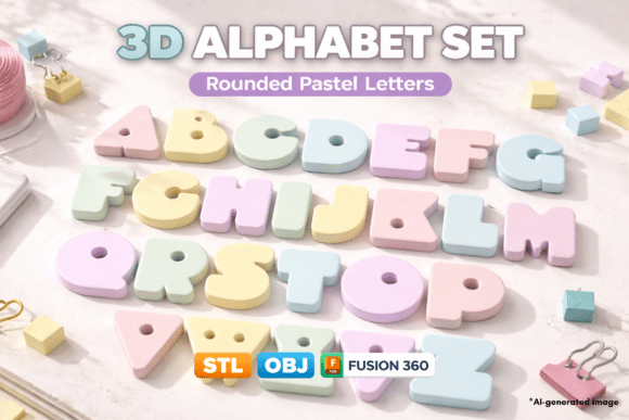 Rounded Hanging Letters 3D Model for 3D Print – A Practical Guide