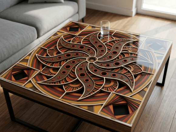Strategic Design Thinking with Coffee Table Design 1: A Layered Approach to Modern Furniture Projects